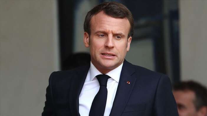 Macron'a koronavirüs şoku