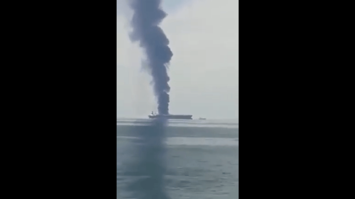 Rusya'da petrol tankerinde patlama meydana geldi...