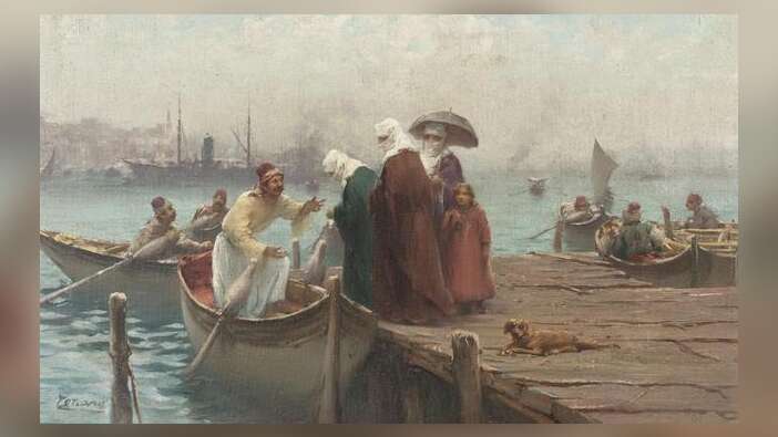 Fausto Zonaro’nun eseri 600 Bin TL’ye satıldı