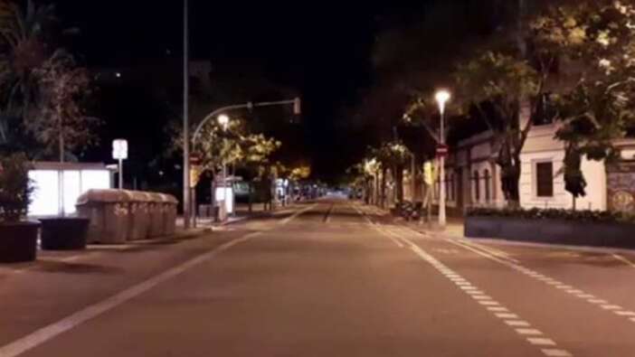 Barcelona hayalet şehre döndü