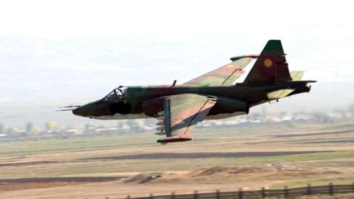Ermenistan'a ait 2 SU-25 uçağı düşürüldü!