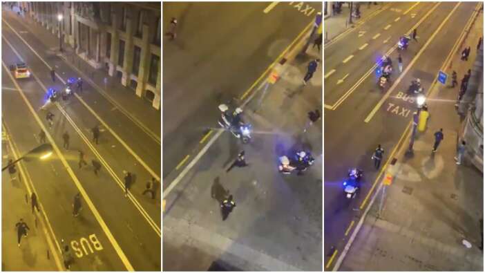 Kısıtlama karşıtları Paris'te sokağa döküldü