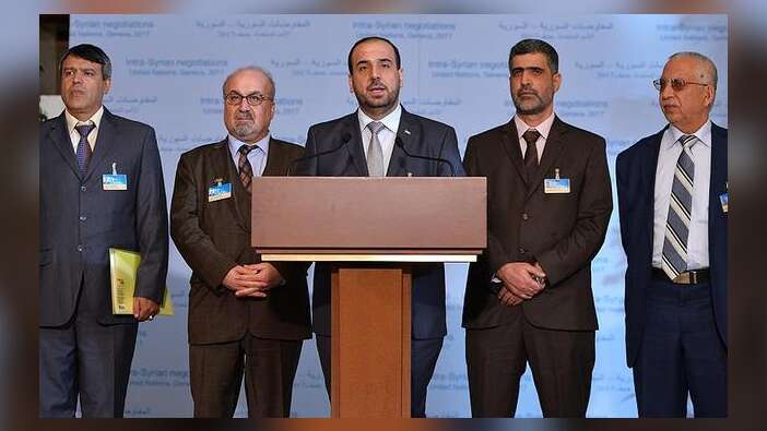 Suriyeli muhalifler kanıtları Mistura'ya sundular
