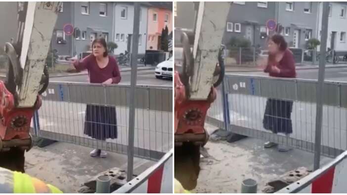 Alman kadından gurbetçilere hakaret