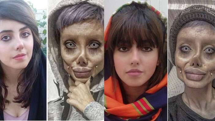 Instagram fenomeni İranlı ‘Zombi Gelin' Sahar Tabar'a 10 yıl hapis!