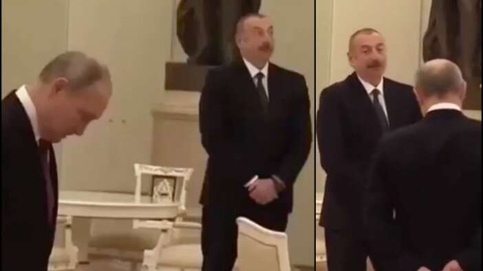 Paşinyan geç kalınca sohbete tutuştular