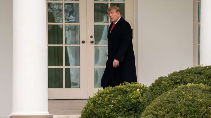 Trump'tan Beyaz Saray'daki son gününde kutlama