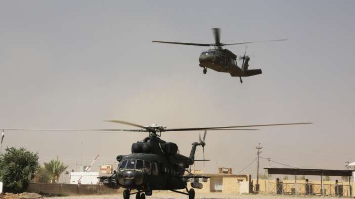 ABD 30 helikopterlerini Dedeağaç'a konuşlandırdı