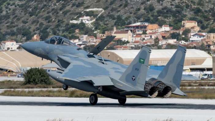 Suudi Arabistan uçakları tatbikat için Yunanistan'a gitti