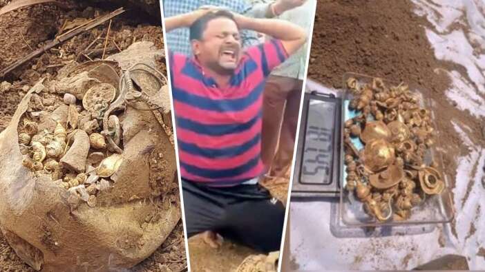 Ev inşaatı için yapılan kazıda hazine çıktı! Arazi sahibi gözlerine inanamadı...