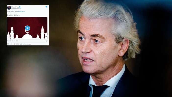 Hollandalı faşist Wilders'in skandal Ramazan paylaşımına tepki