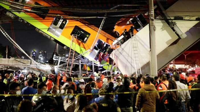 Meksika'da metro faciası: 23 ölü, 70 yaralı var