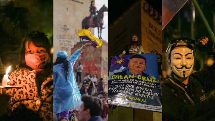 Kolombiya'da hükümet karşıtı protestolar devam ediyor