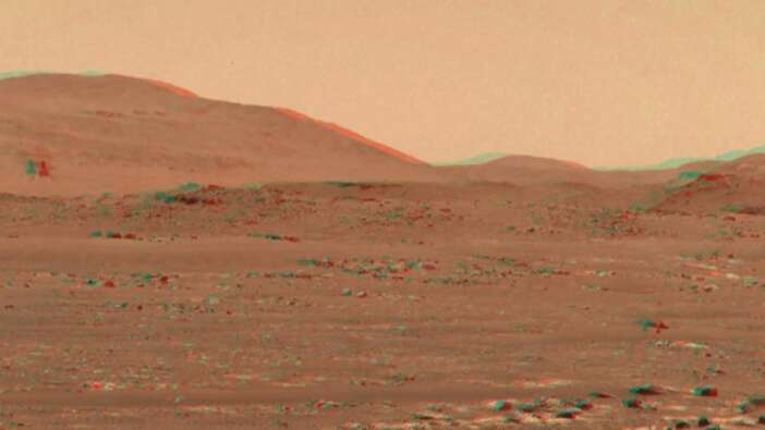 Mars helikopteri Ingenuity’nin üçüncü uçuşunun 3D videosu yayınlandı