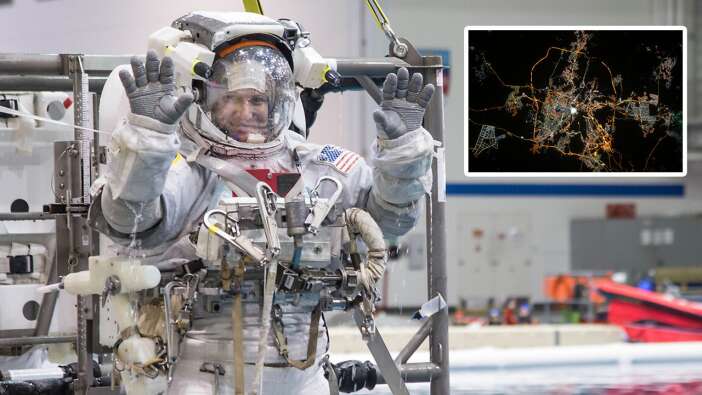 Fransız astronottan Kabe fotoğrafıyla Ramazan Bayram tebriği