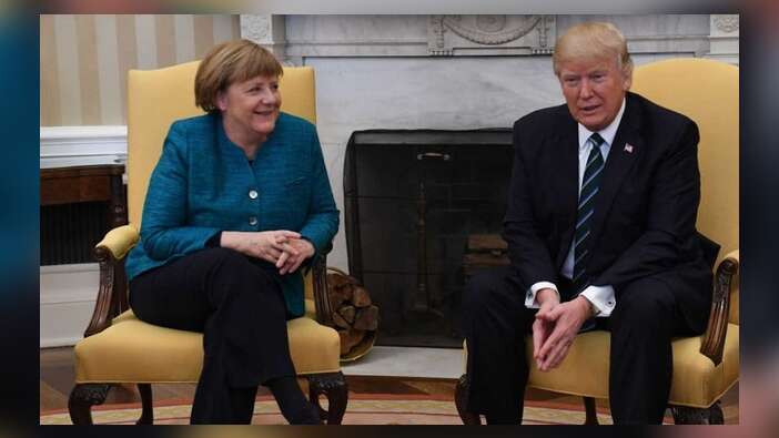 Trump Merkel'in elini neden sıkmadığını sonunda açıkladı!