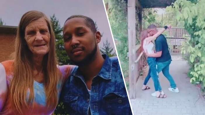 TikTok bu çifti konuşuyor: Aralarında tam 37 yaş fark var! Öpüştükleri video milyonlarca izlendi