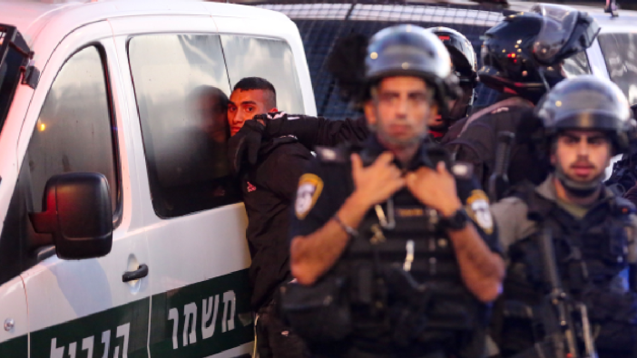 Hz. Muhammed'e hakaretleri protesto edenlere Şam Kapısı'nda polis müdahalesi!