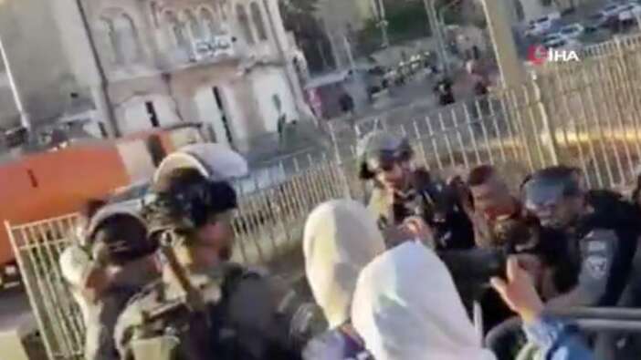 Hem İsrail polisi hem de yasa dışı yerleşimciler saldırdı