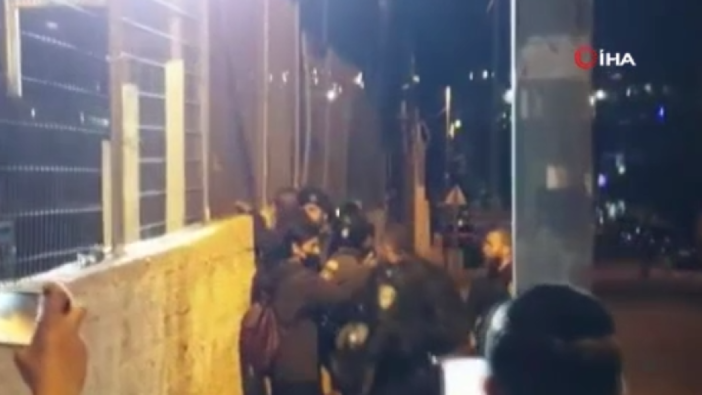 Tahliye dayatması! İsrail polisi, Şeyh Cerrah sakinlerine saldırdı