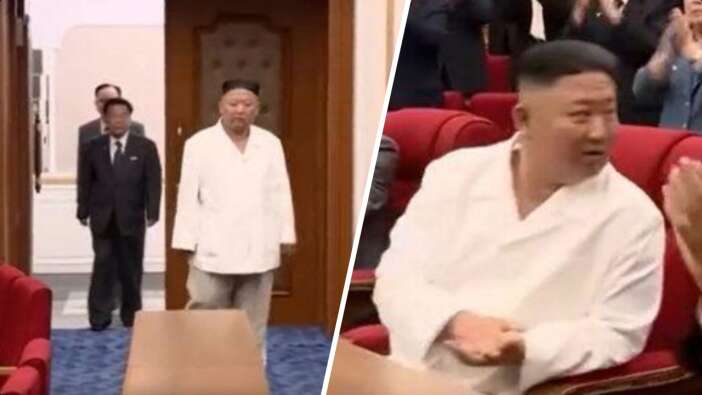 Dünyanın konuştuğu video: Kuzey Kore lideri Kim Jong-un'un son hali şoke etti!