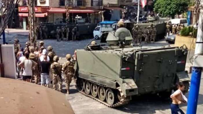 Lübnan'da tanklar sokakta: 25 yaralı! Protestocu SuperHaber'e konuştu!