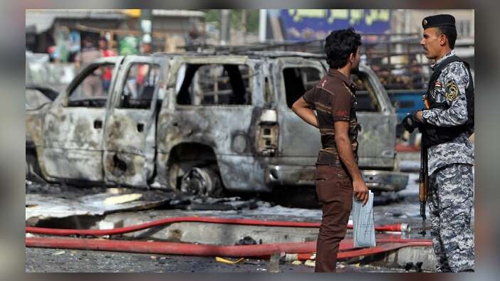 Irak'ta bomba yüklü araç patladı:  8 ölü