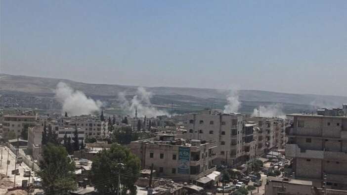 PKK/YPG'li teröristlerden bir hain saldırı daha! Sivilleri hedef aldılar