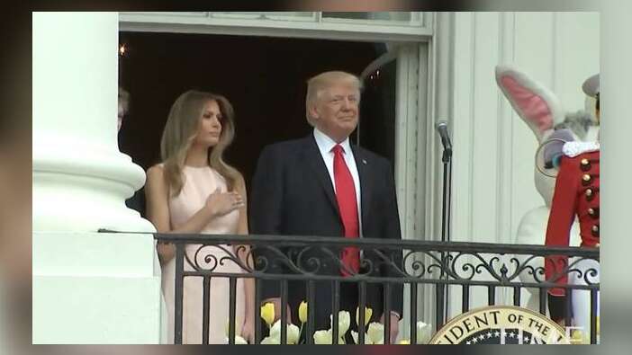Trump'ı yeni bir skandaldan First Lady Melania kurtardı! VİDEO