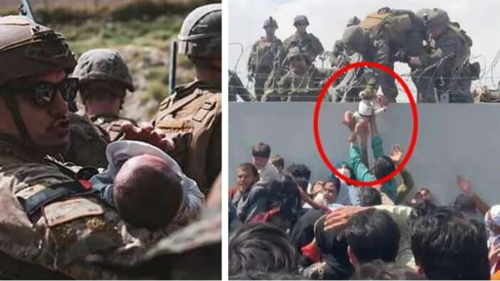 Dünyanın konuştuğu Afgan bebek hakkında Pentagon'dan açıklama geldi!