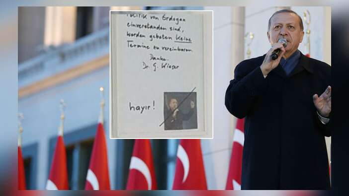 Avusturya'da bir hastaneye asıldı: 'Erdoğancılar tedavi edilmez'