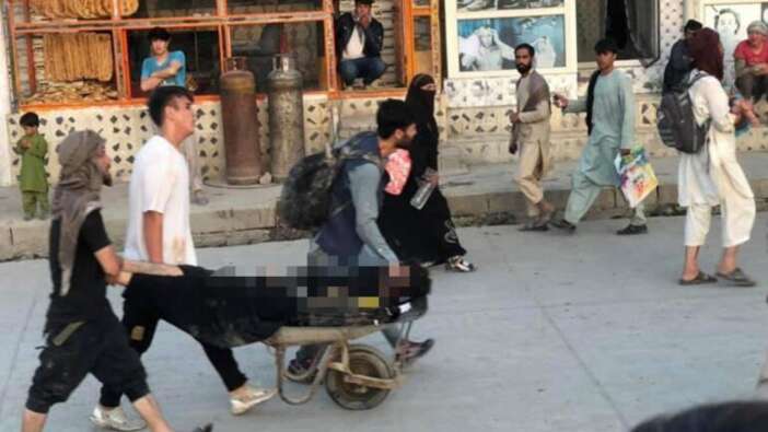 Kabil'deki bombalı saldırılarda ölü sayısı 170'e yükseldi! 13'ü ABD askeri...