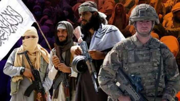 Son ABD askerinin de çekilmesinin ardından Taliban'dan zafer açıklaması!