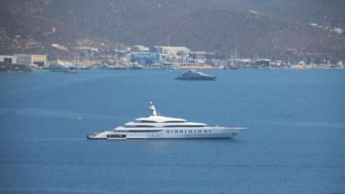 Avustralyalı milyarderin yatı Bodrum’da!