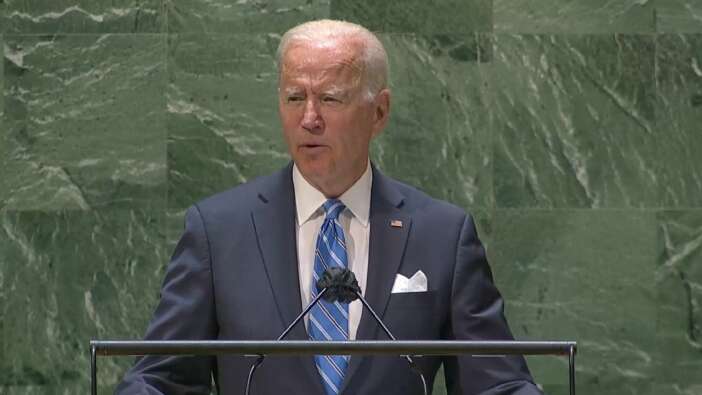 Biden, BM'de konuştu: Soğuk savaş peşinde değiliz!