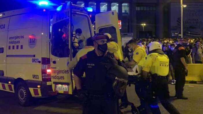 İspanya’da eğlencenin dozunu kaçıran gençlere polis müdahalesi: 43 yaralı, 20 gözaltı