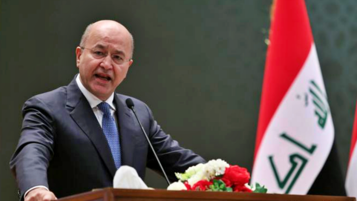 Irak Cumhurbaşkanı: Irak'ta istikrar sağlanmazsa bölgede de sağlanmaz!