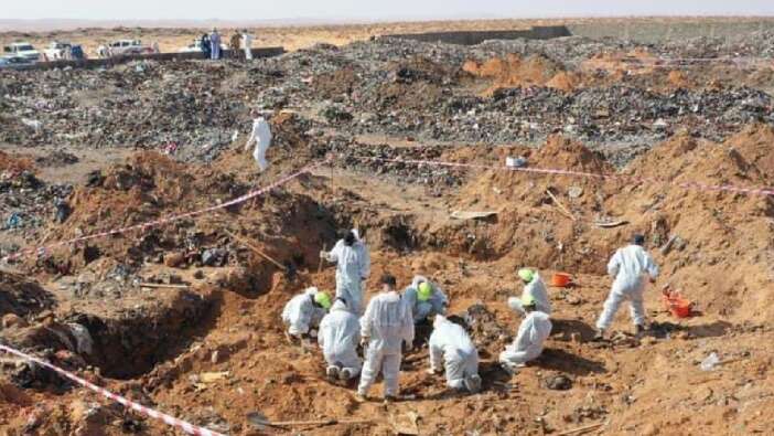 Libya’da 5 toplu mezarda 25 kişinin cansız bedenine ulaşıldı