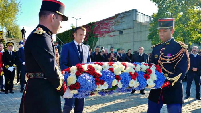 Macron, söylediklerinin affedilmesi için çabalıyor: Anmaya katıldı!