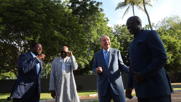 Türkiye, Togo, Burkina Faso ve Liberya'dan dörtlü zirve