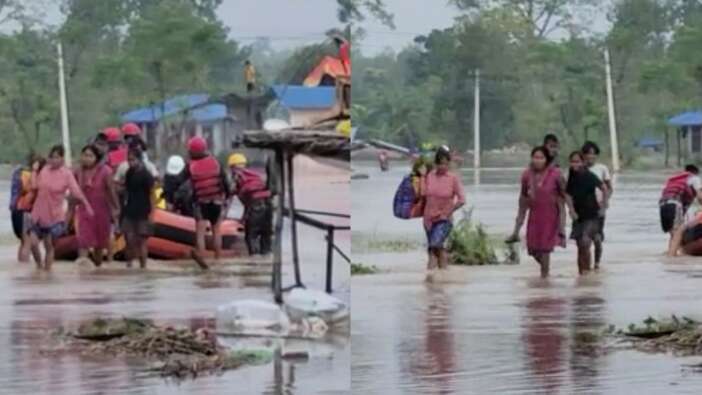 Nepal'de meydana gelen sel ve heyelanda bilanço artıyor