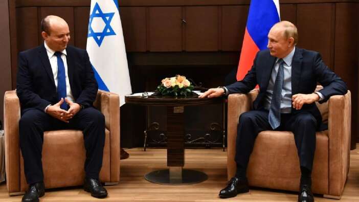 Putin, ilk kez İsrail Başbakanı Naftali Bennet'i kabul etti