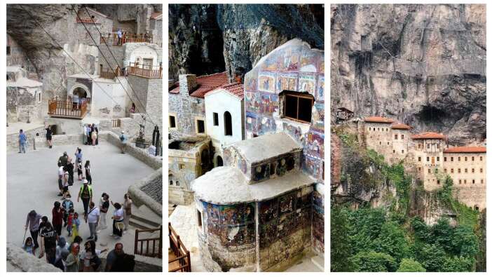 Türkiye’nin en önemeli inanç turizmi merkezlerinden Sümela Manastırı gelecek yıl tamamen ziyaretçilere açılacak