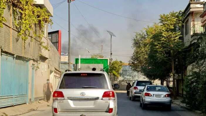Afganistan'ın başkenti Kabil'de şiddetli patlama! Çok sayıda ölü ve yaralı var...