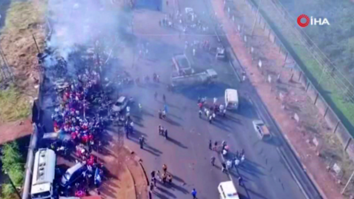 Patlayan yakıt tankeri, Freetown'ı kana buladı: En az 84 ölü!