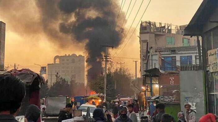 Afganistan'ın başkenti Kabil'de patlama: Çok sayıda ölü ve yaralı var...