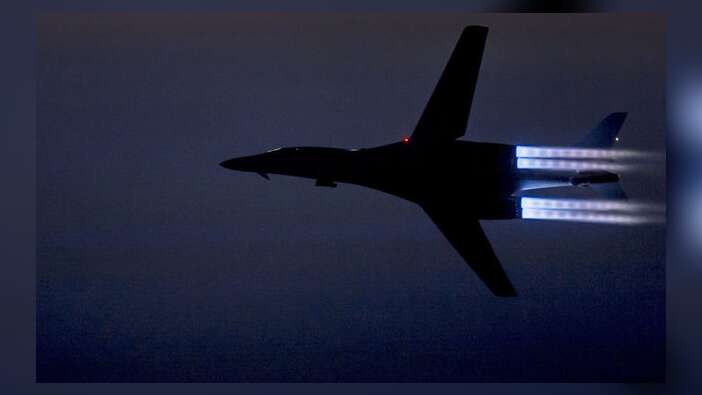 ABD'den savaş uçaklarıyla gözdağı!  Kuzey Kore semalarında uçtular