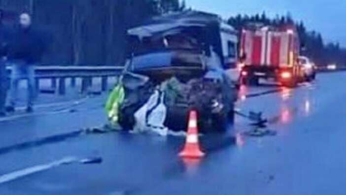 Kaza yapan aracın bagajında ceset ortaya çıktı: İnsan eti yiyormuş!