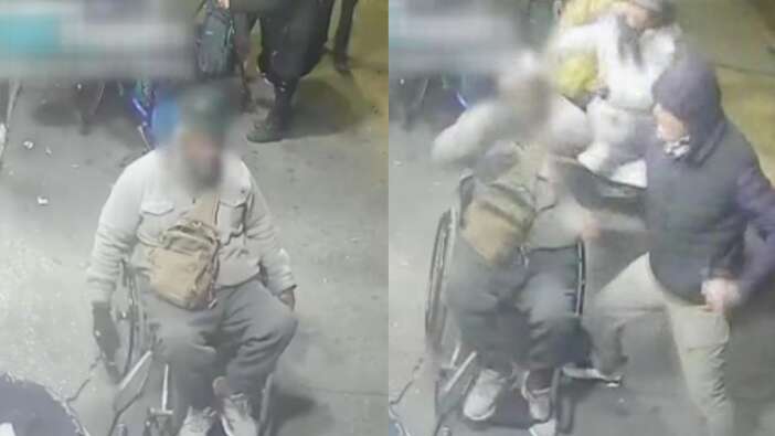 ABD'de tekerlekli sandalyedeki adamı 4 kişi yumruklayıp gasp etti