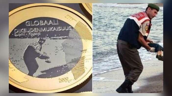 Finlandiya paraların üzerine o simge fotoğrafı bastı!